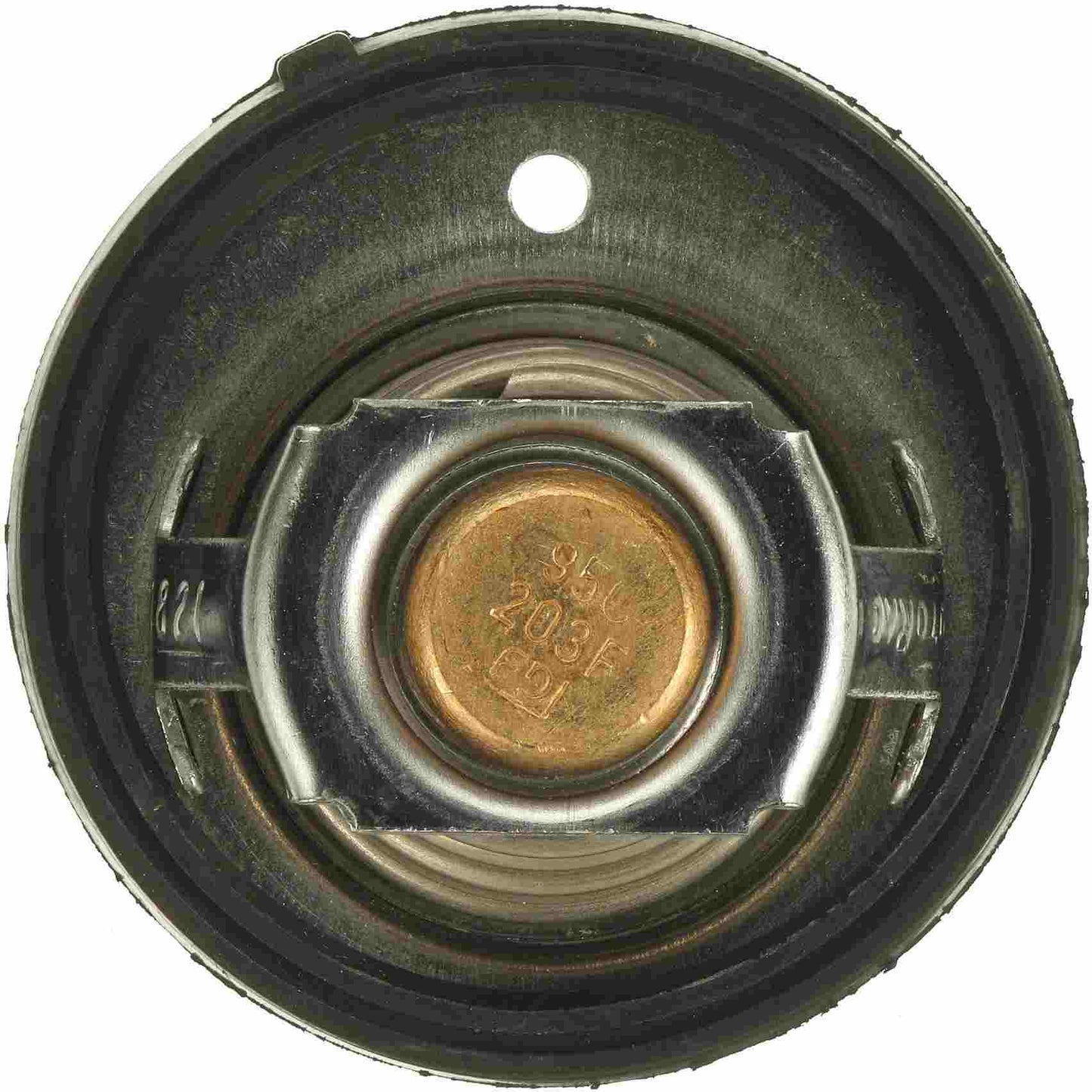 Bottom View of Engine Coolant Thermostat GATES 34172