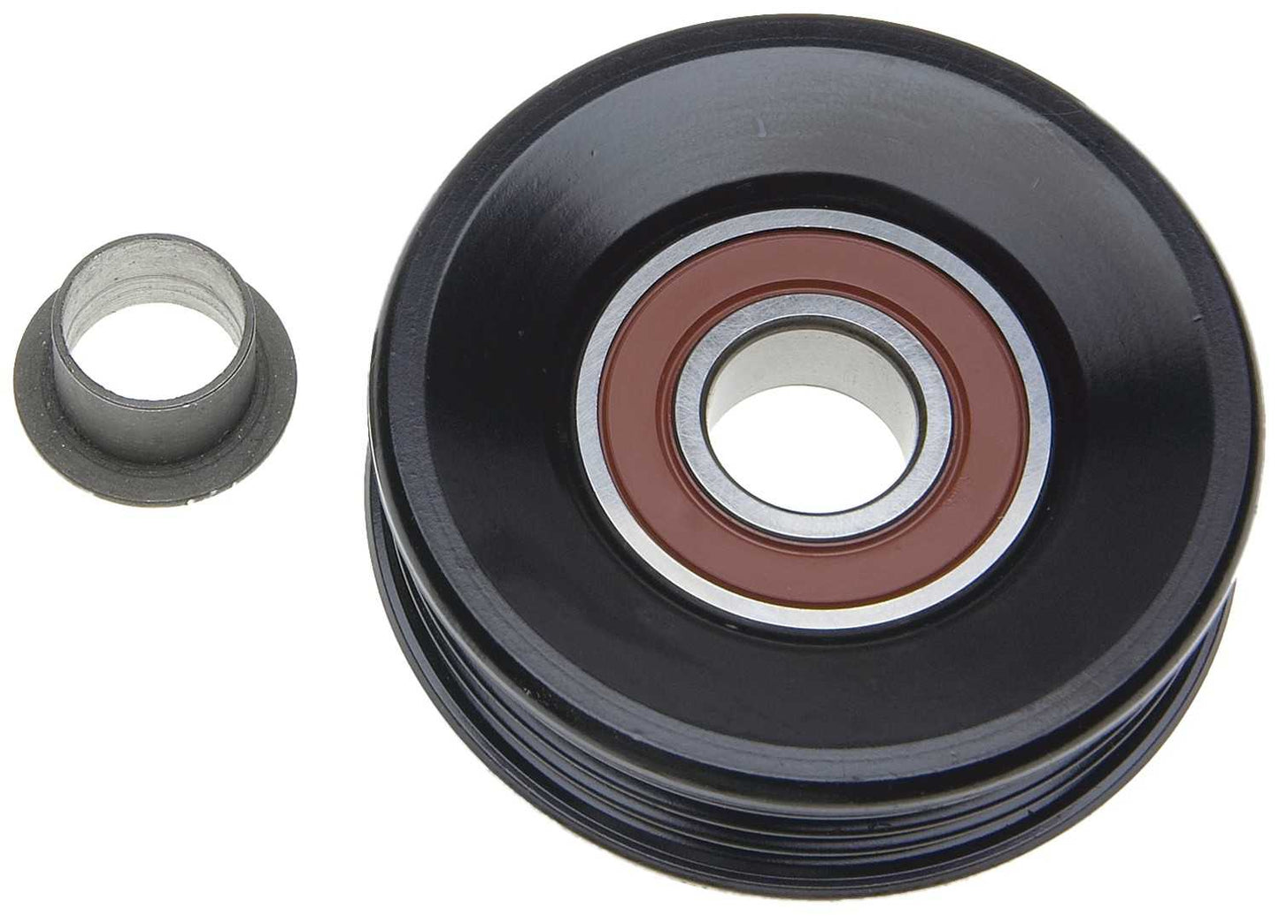 Top View of Accessory Drive Belt Idler Pulley GATES 36099