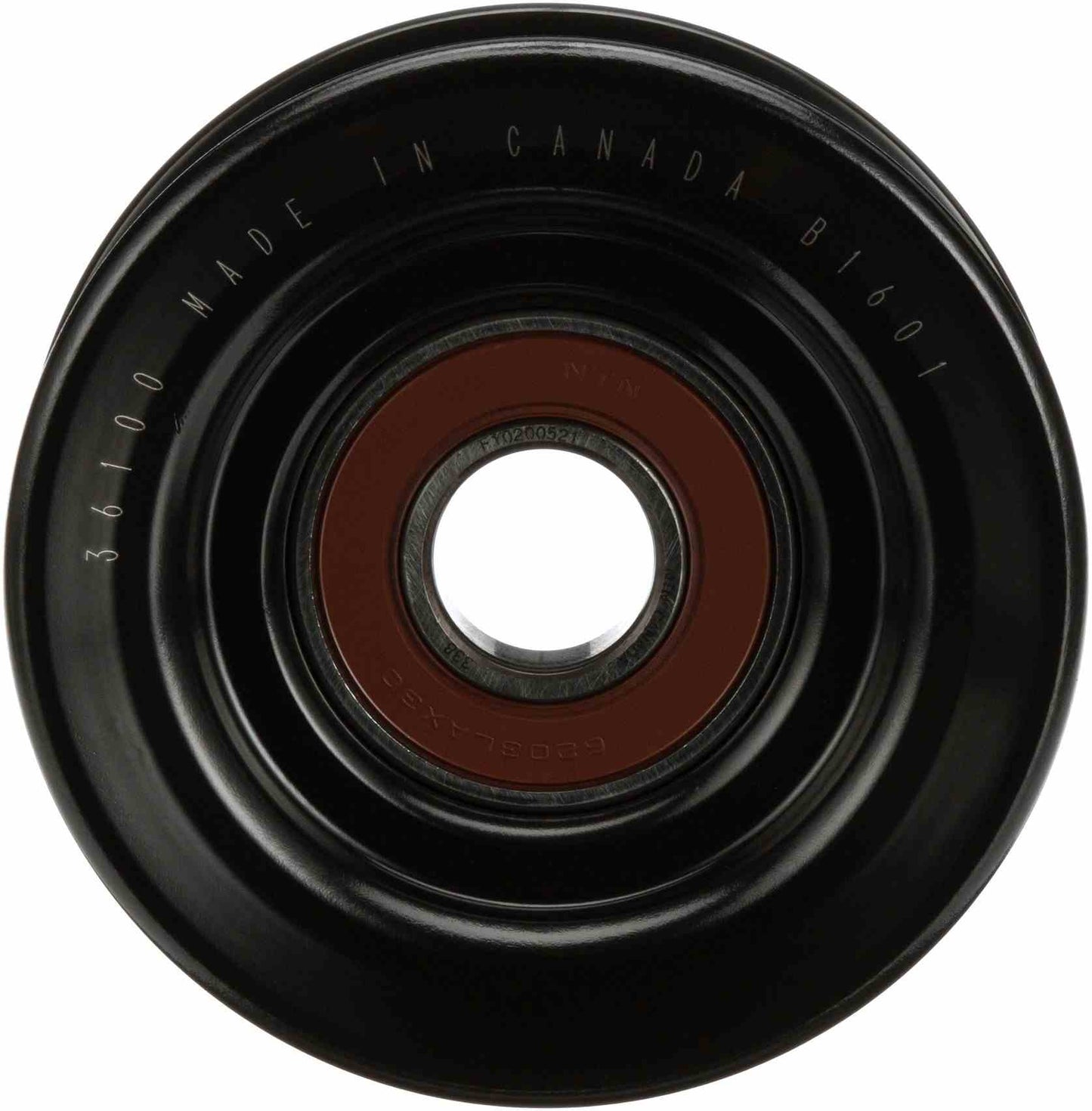 Front View of Accessory Drive Belt Idler Pulley GATES 36100