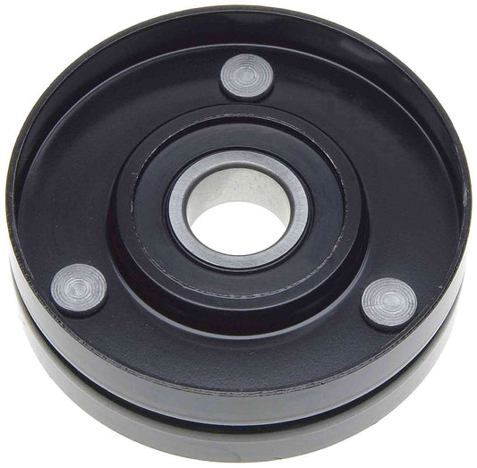 Top View of Accessory Drive Belt Idler Pulley GATES 36141