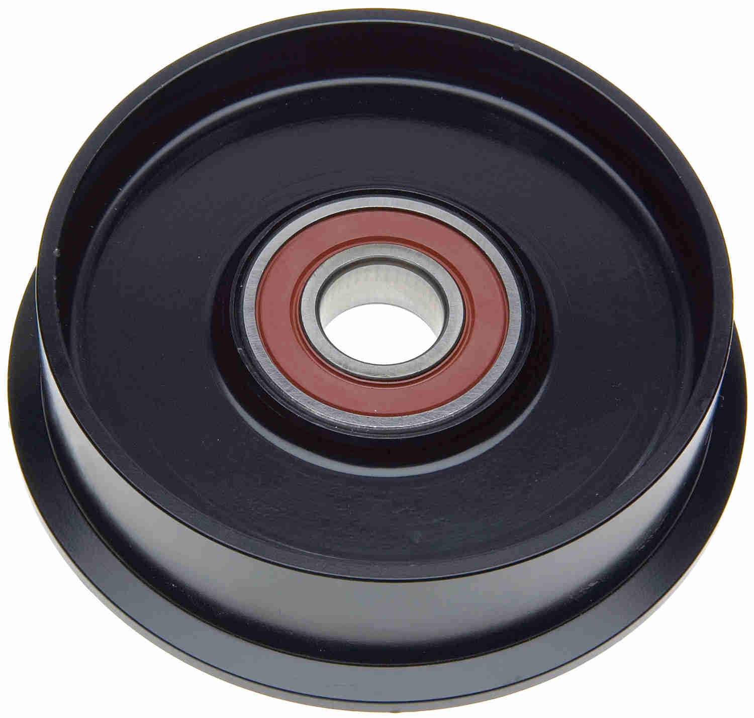 Angle View of Accessory Drive Belt Idler Pulley GATES 36228