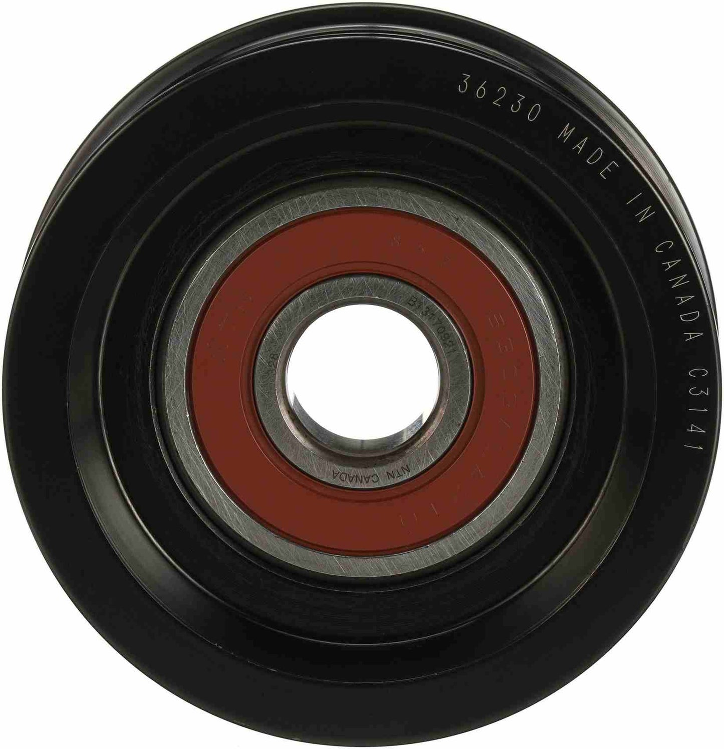 Front View of Accessory Drive Belt Idler Pulley GATES 36230