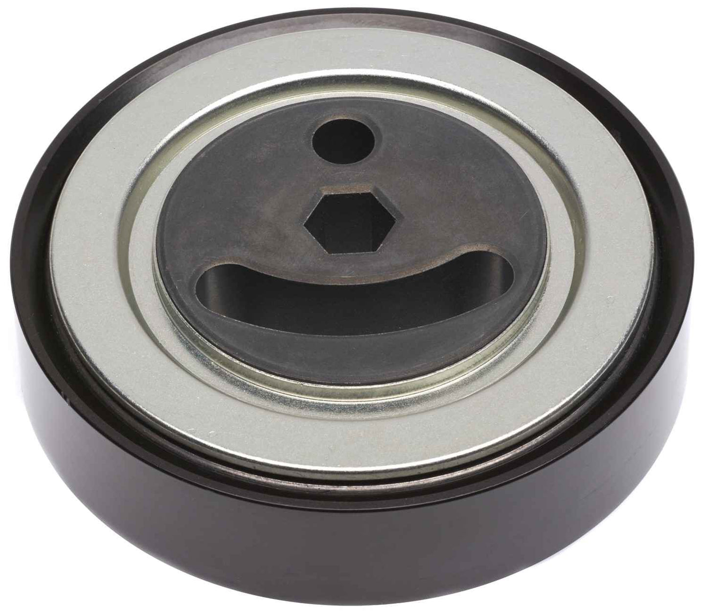 Top View of Accessory Drive Belt Idler Pulley GATES 36280