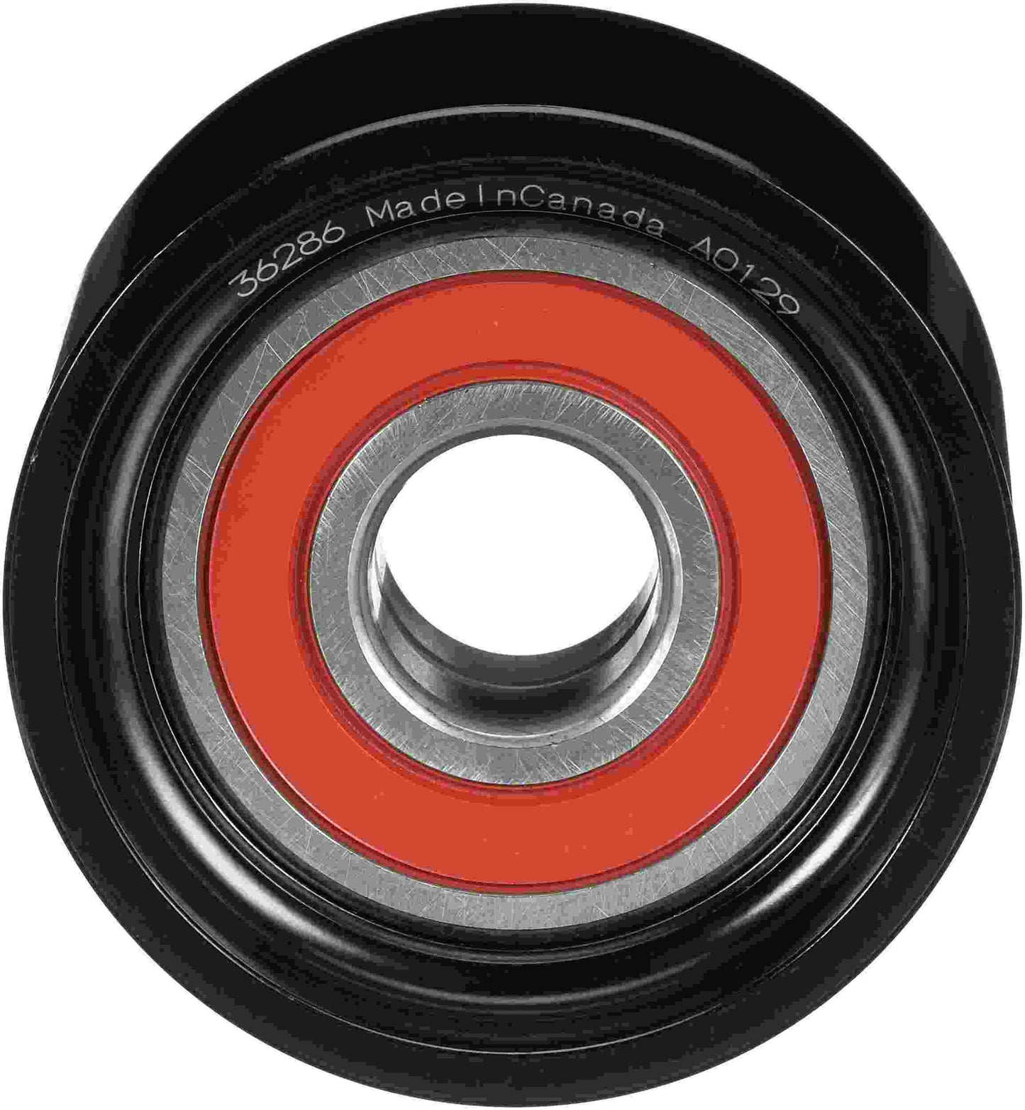 Front View of Accessory Drive Belt Idler Pulley GATES 36286