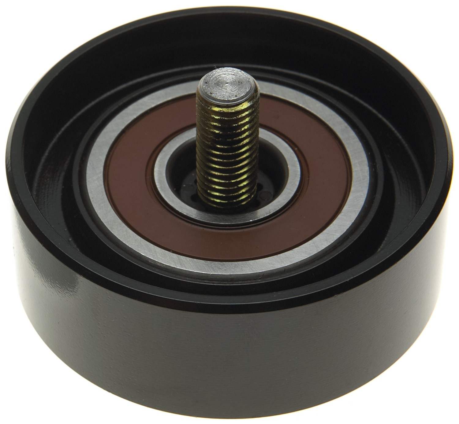 Top View of Accessory Drive Belt Idler Pulley GATES 36307