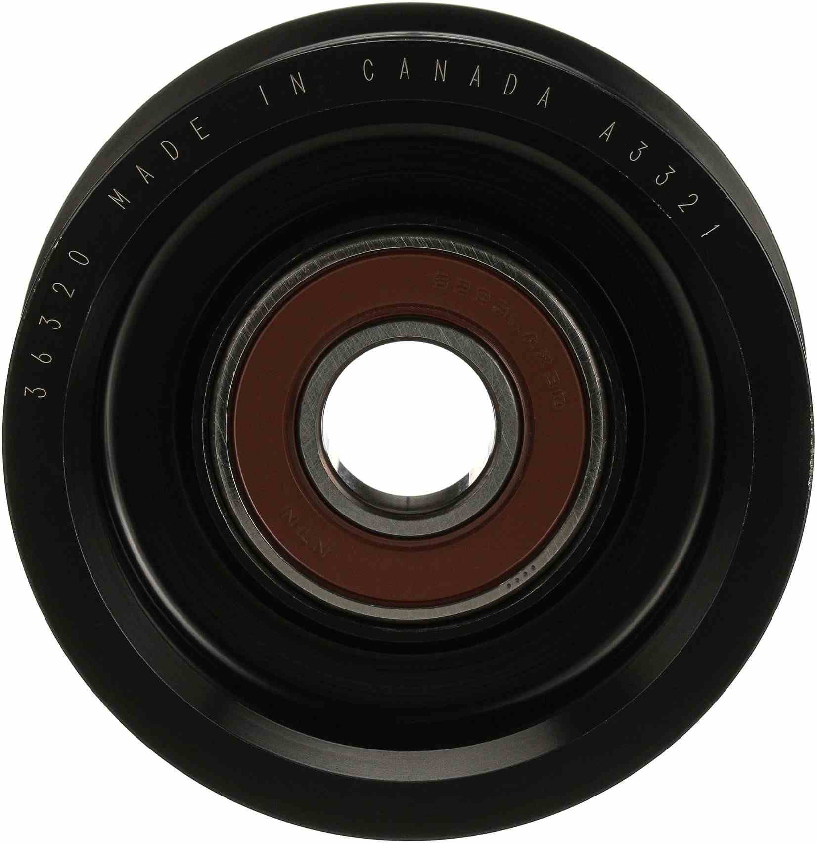 Front View of Accessory Drive Belt Idler Pulley GATES 36320