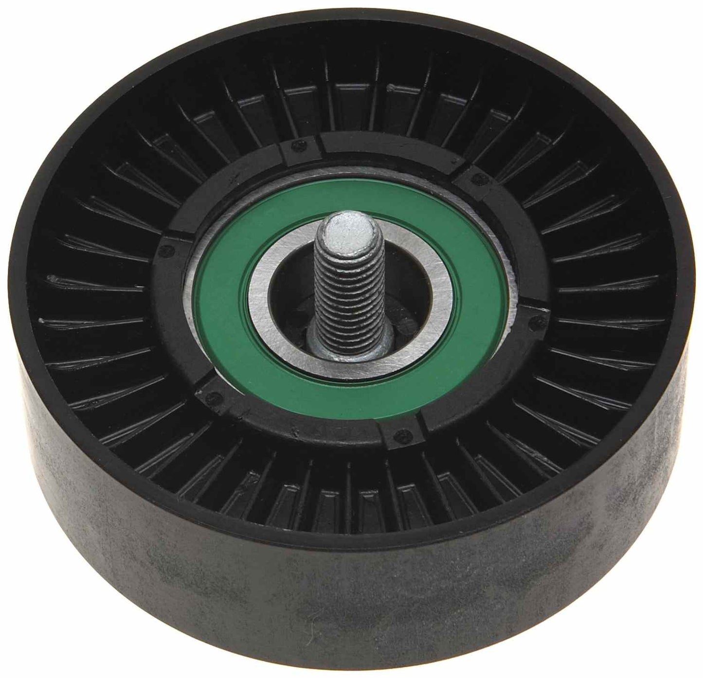 Bottom View of Accessory Drive Belt Idler Pulley GATES 36367