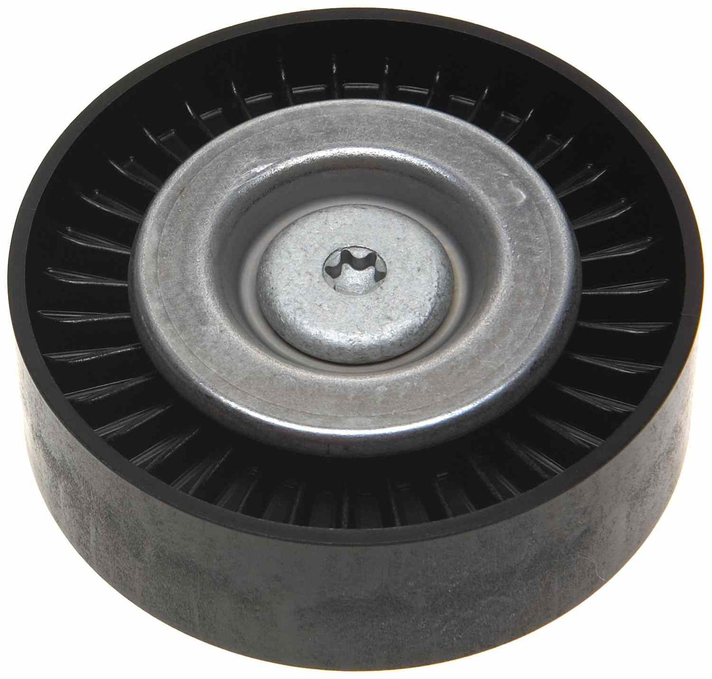 Top View of Accessory Drive Belt Idler Pulley GATES 36367