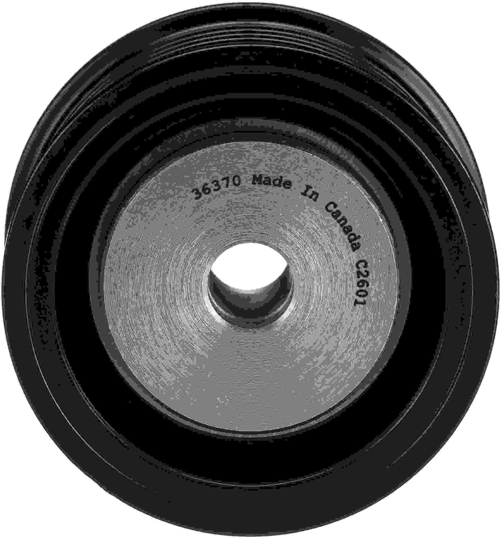 Front View of Accessory Drive Belt Idler Pulley GATES 36370