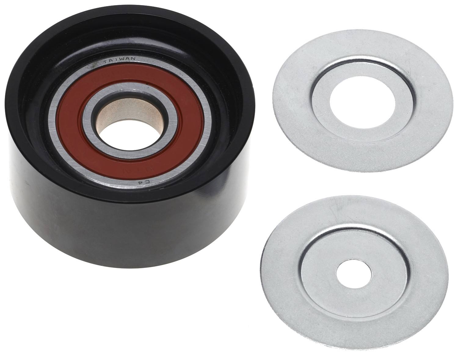 Top View of Accessory Drive Belt Idler Pulley GATES 36617