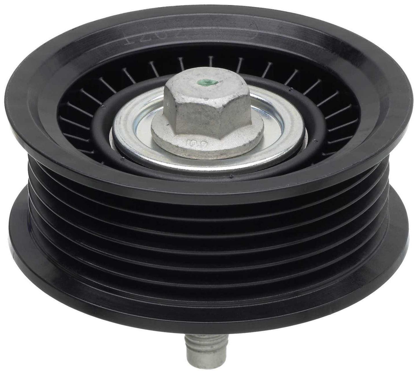 Top View of Accessory Drive Belt Idler Pulley GATES 36771