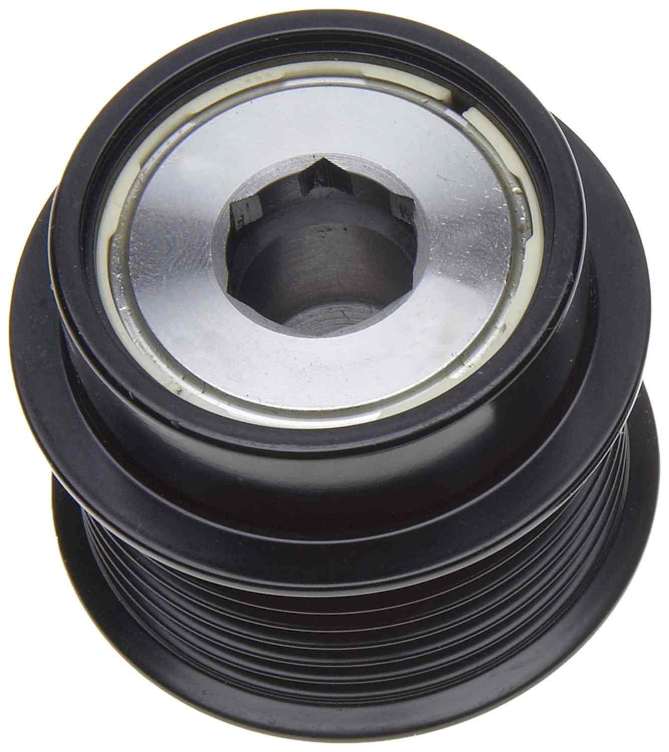 Top View of Alternator Decoupler Pulley GATES 37017P