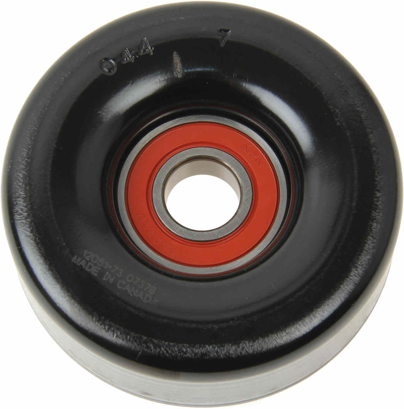 Angle View of Accessory Drive Belt Tensioner Pulley GATES 38001