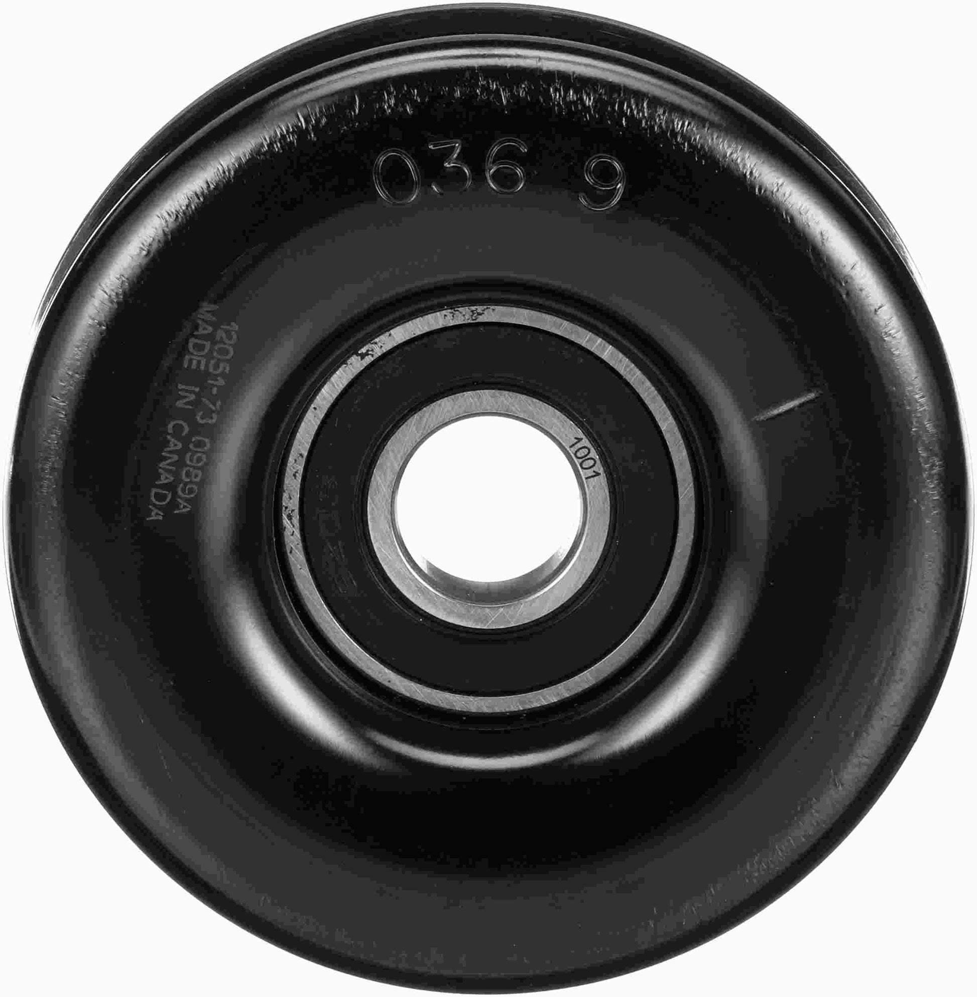 Front View of Accessory Drive Belt Tensioner Pulley GATES 38001