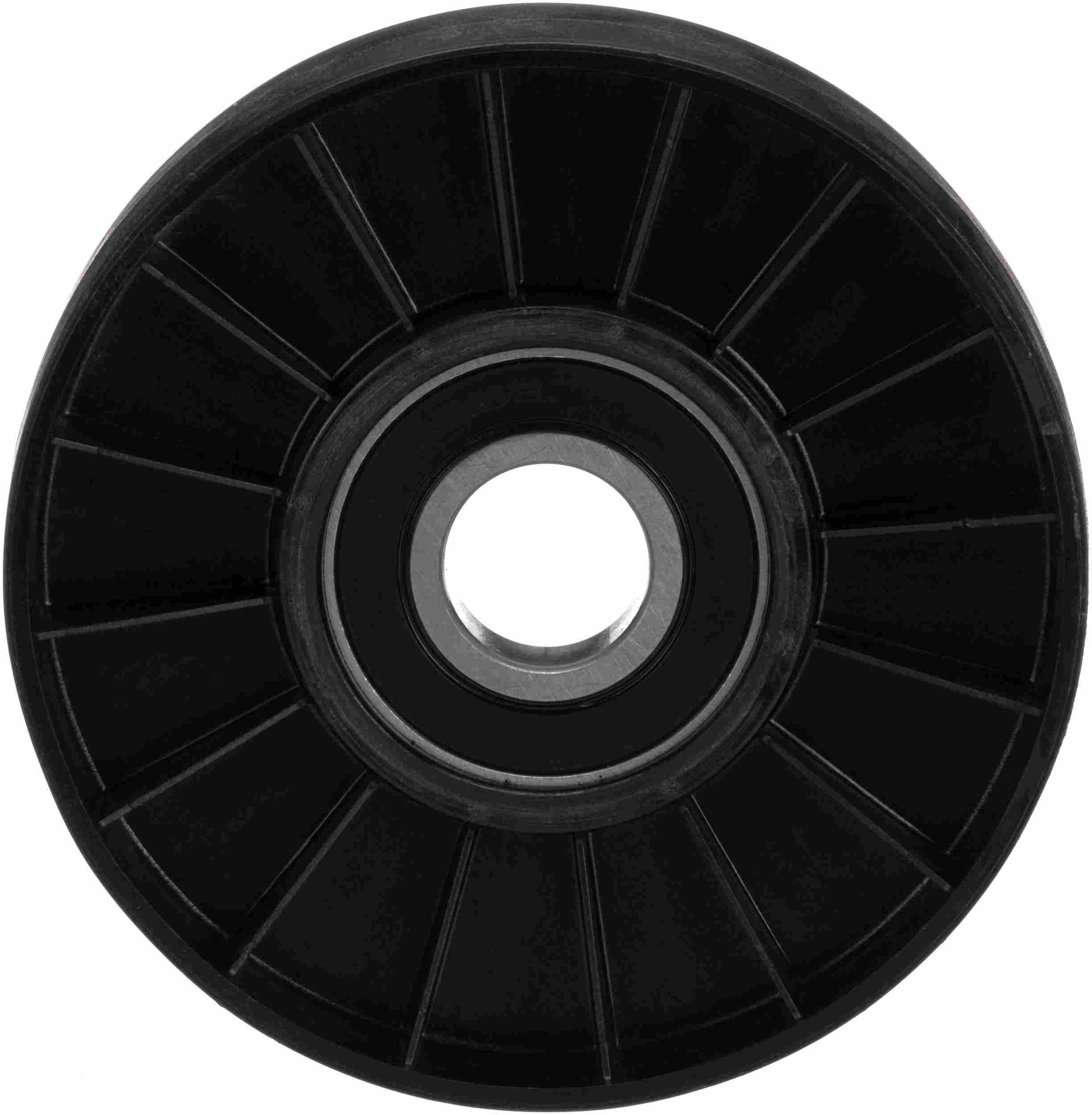 Front View of Accessory Drive Belt Idler Pulley GATES 38007