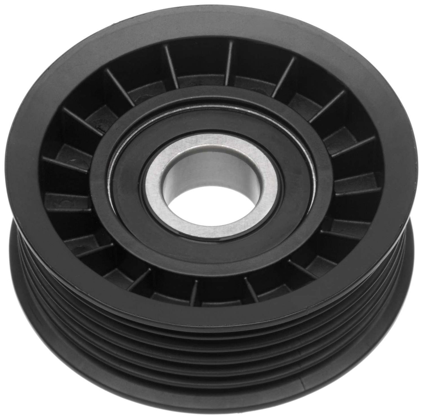 Top View of Accessory Drive Belt Idler Pulley GATES 38008