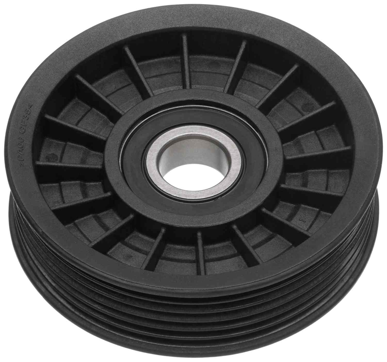 Top View of Accessory Drive Belt Tensioner Pulley GATES 38019