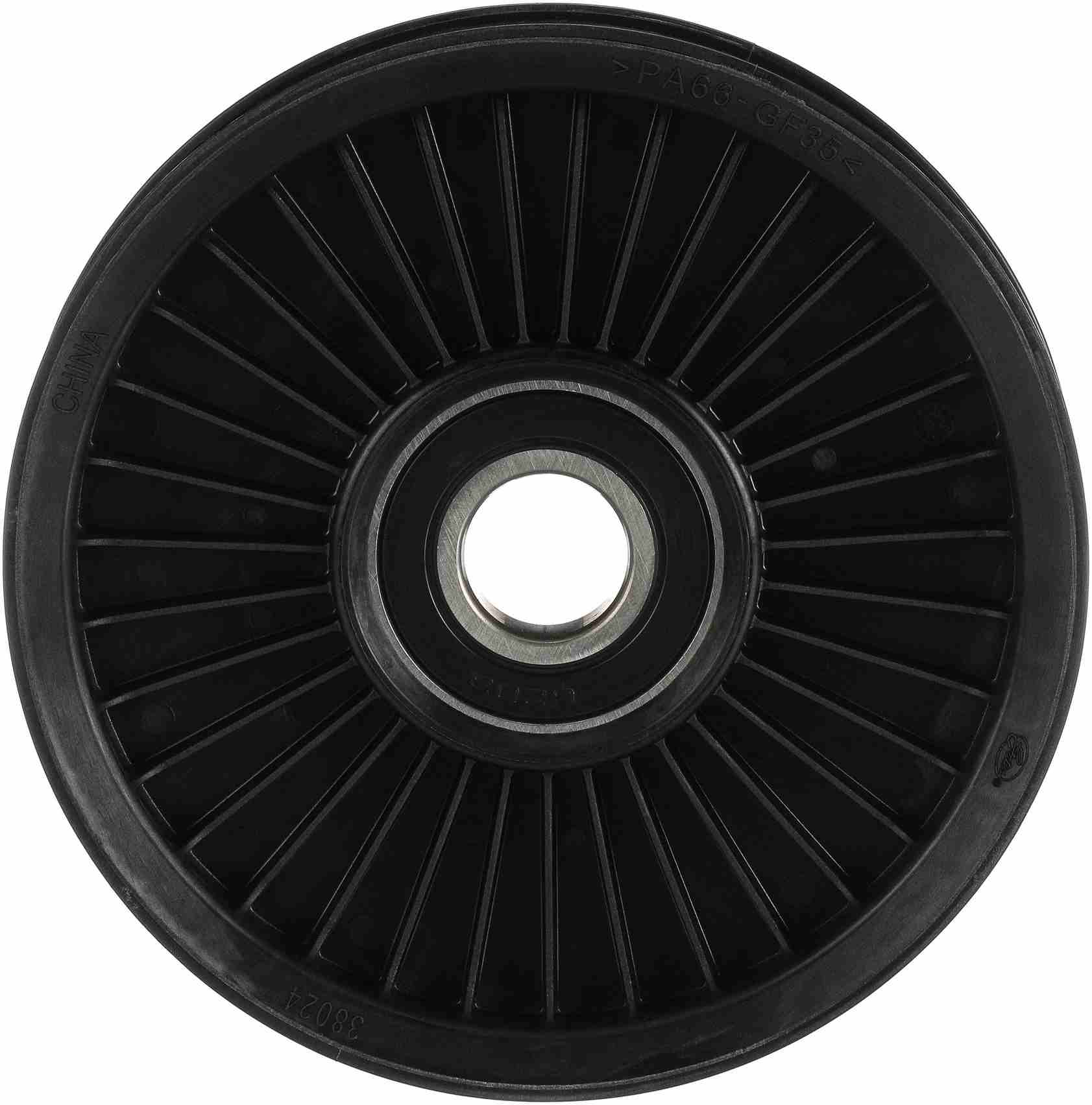 Back View of Accessory Drive Belt Idler Pulley GATES 38024