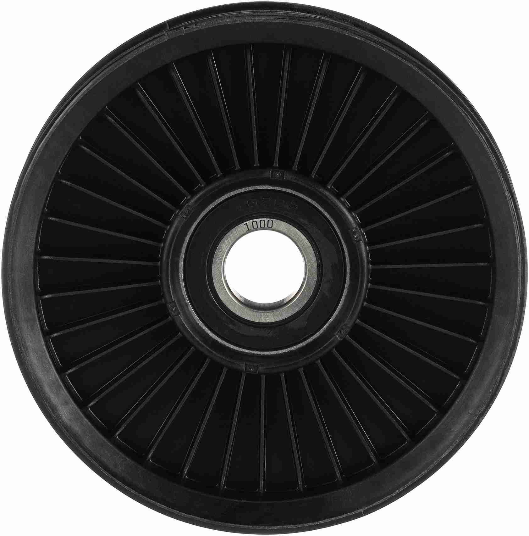 Front View of Accessory Drive Belt Idler Pulley GATES 38024