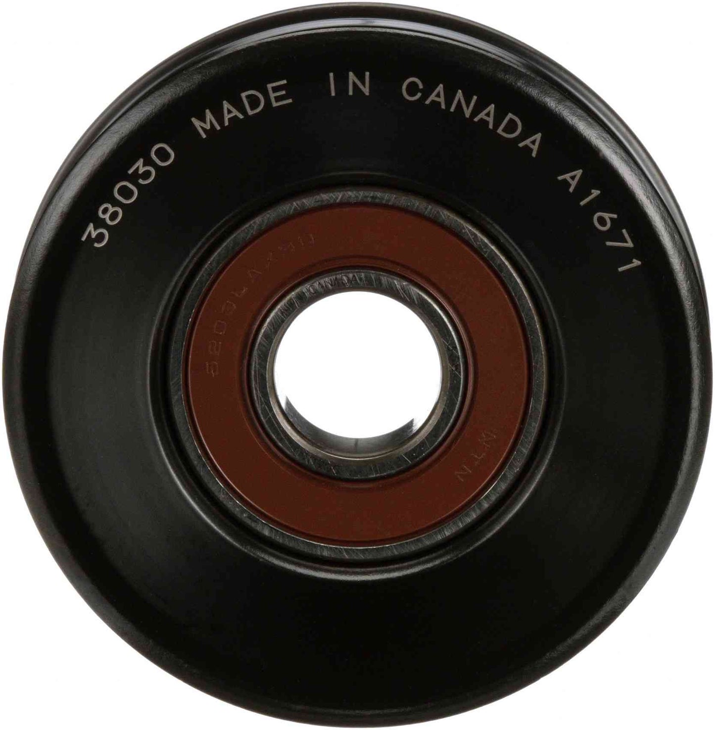 Front View of Accessory Drive Belt Idler Pulley GATES 38030