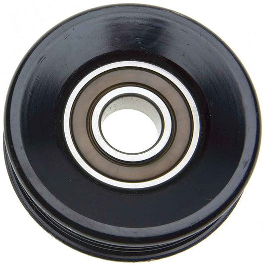 Top View of Accessory Drive Belt Idler Pulley GATES 38030