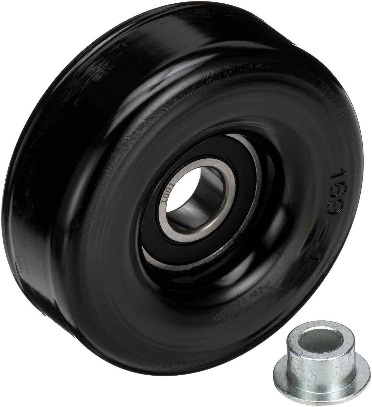 Angle View of Accessory Drive Belt Idler Pulley GATES 38042