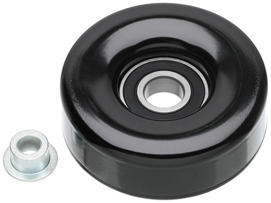 Top View of Accessory Drive Belt Idler Pulley GATES 38042