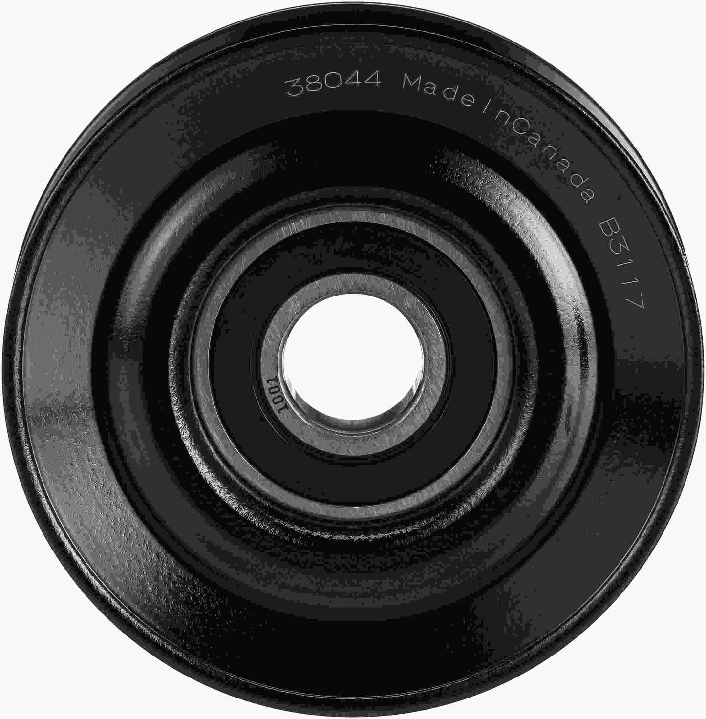 Front View of Accessory Drive Belt Idler Pulley GATES 38044