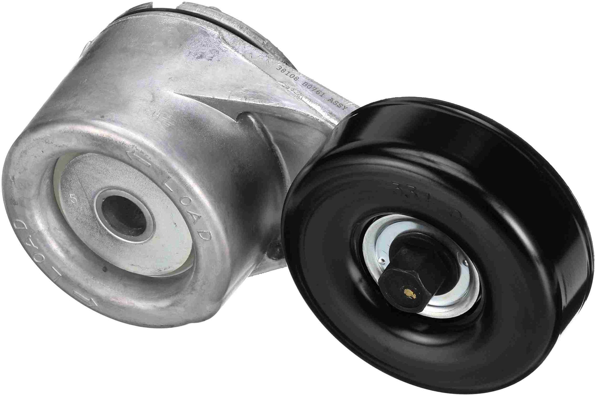 Angle View of Accessory Drive Belt Tensioner Assembly GATES 38108