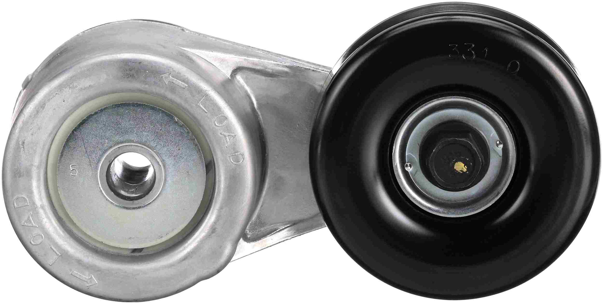 Front View of Accessory Drive Belt Tensioner Assembly GATES 38108