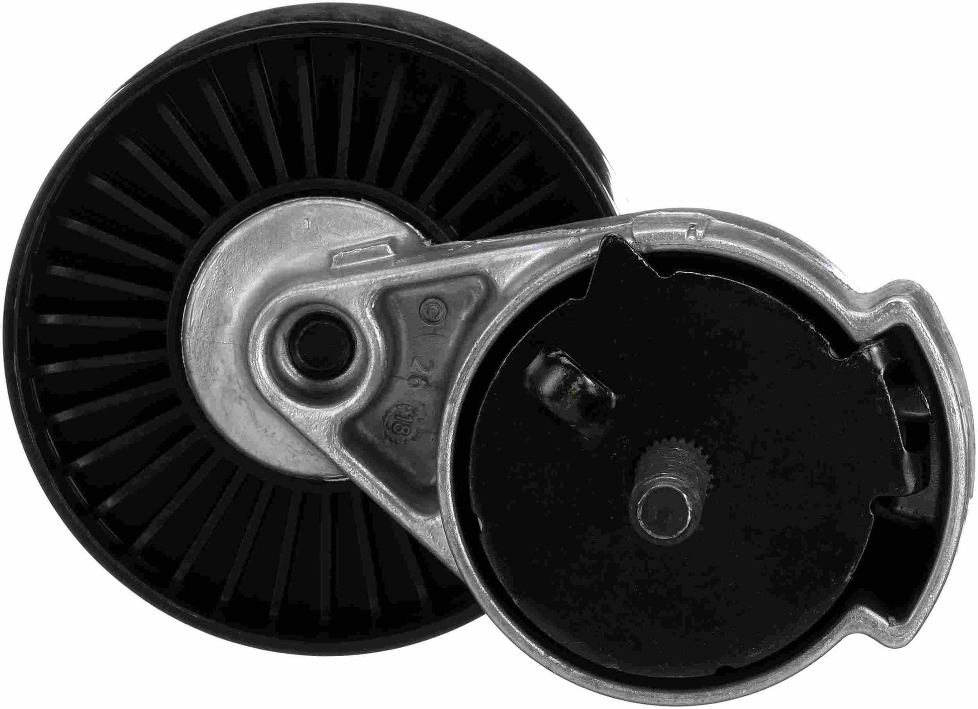 Back View of Accessory Drive Belt Tensioner Assembly GATES 38113