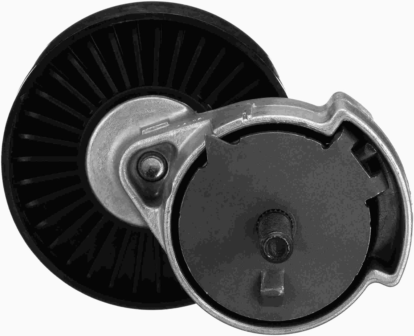 Back View of Accessory Drive Belt Tensioner Assembly GATES 38122