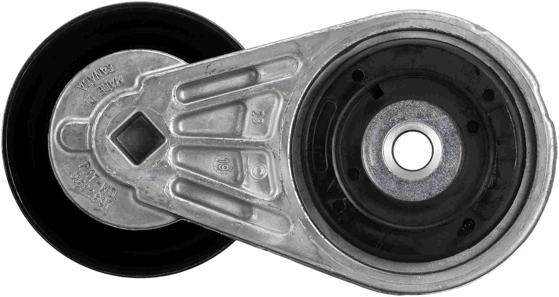 Back View of Accessory Drive Belt Tensioner Assembly GATES 38136