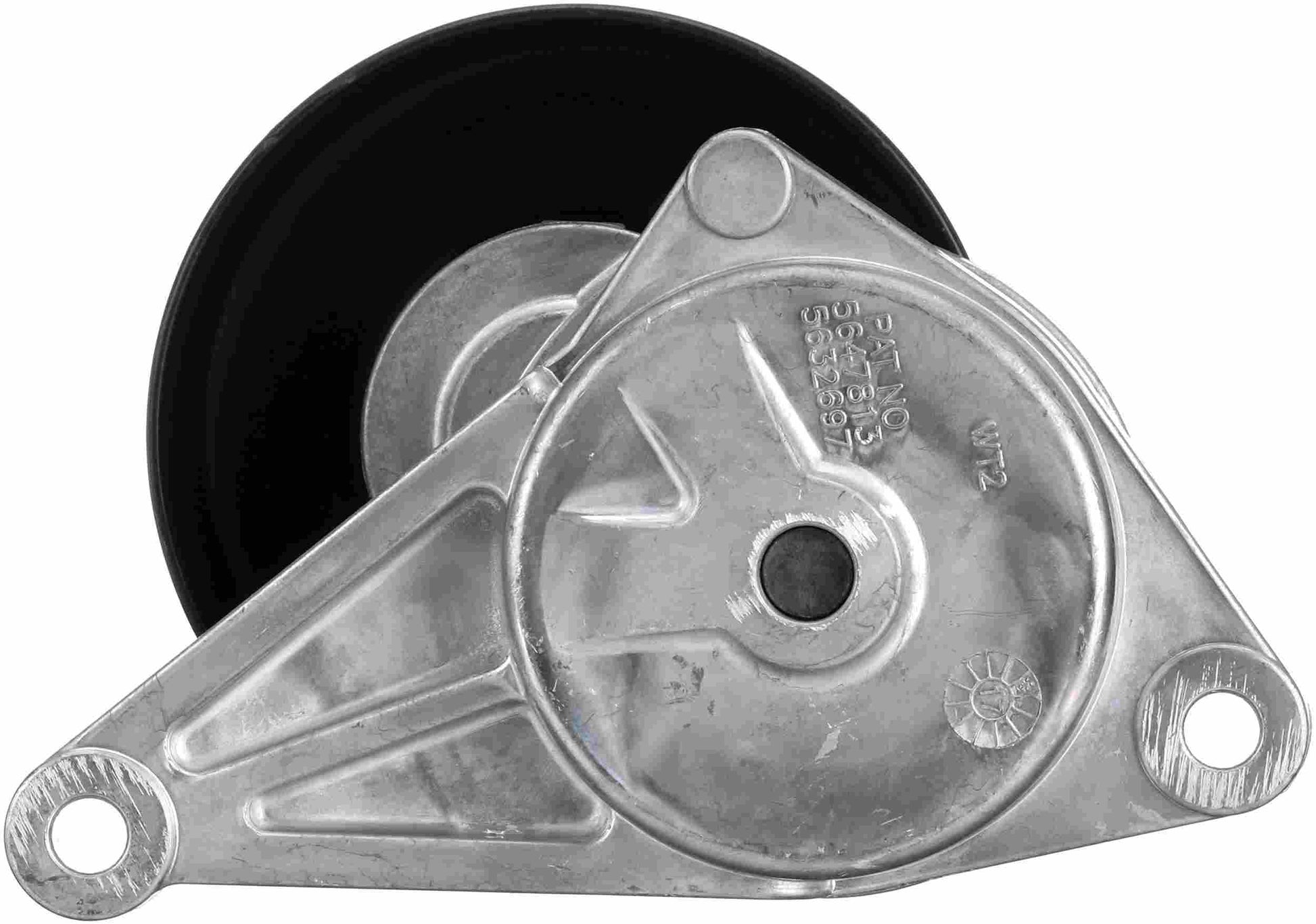 Back View of Accessory Drive Belt Tensioner Assembly GATES 38161