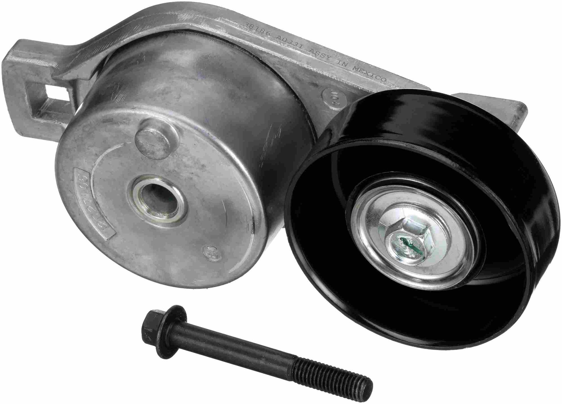 Angle View of Accessory Drive Belt Tensioner Assembly GATES 38186