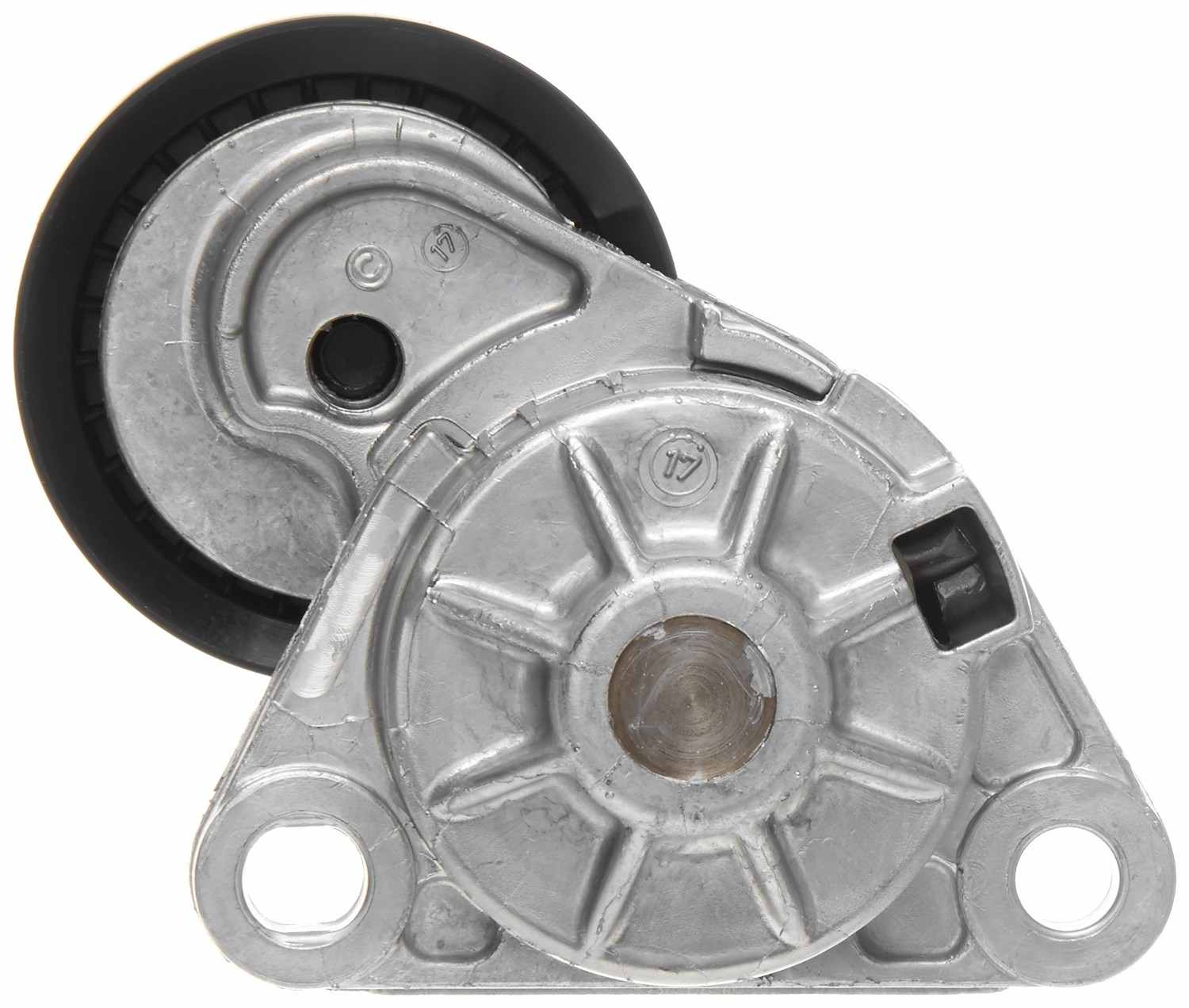 Bottom View of Accessory Drive Belt Tensioner Assembly GATES 38194