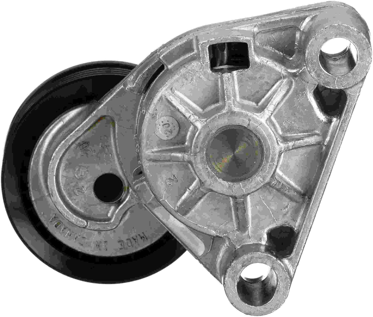 Back View of Accessory Drive Belt Tensioner Assembly GATES 38195