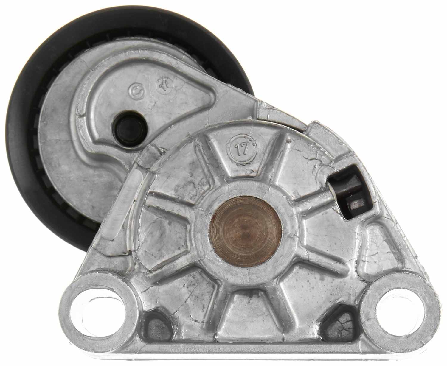 Bottom View of Accessory Drive Belt Tensioner Assembly GATES 38195