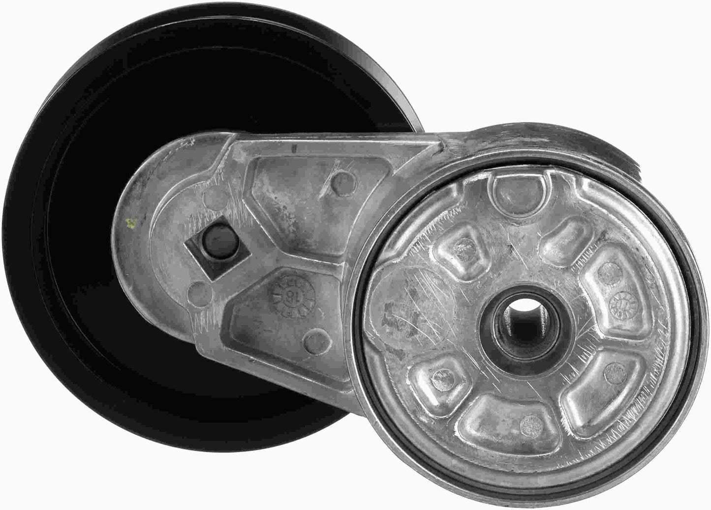 Back View of Accessory Drive Belt Tensioner Assembly GATES 38245