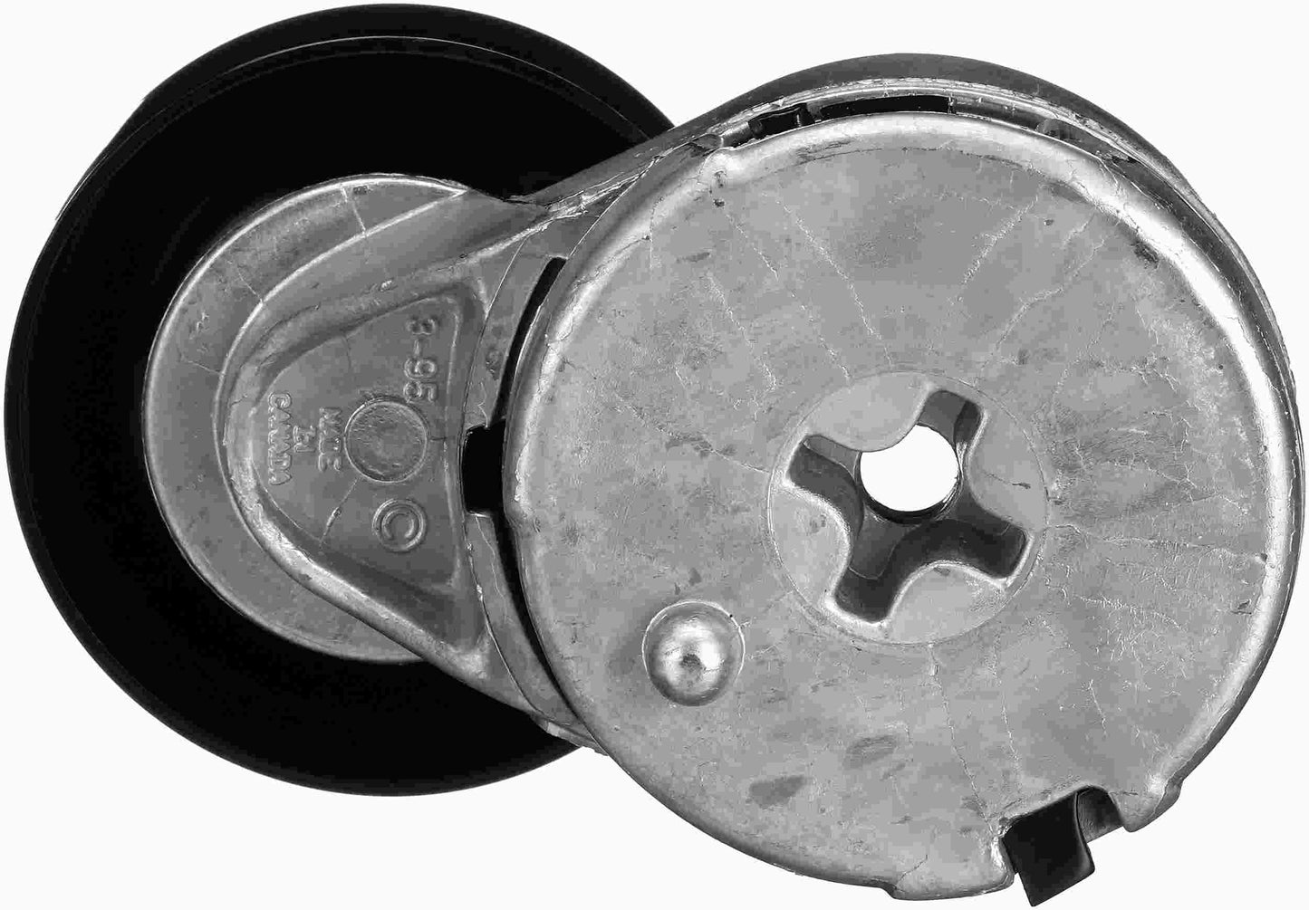 Back View of Accessory Drive Belt Tensioner Assembly GATES 38270