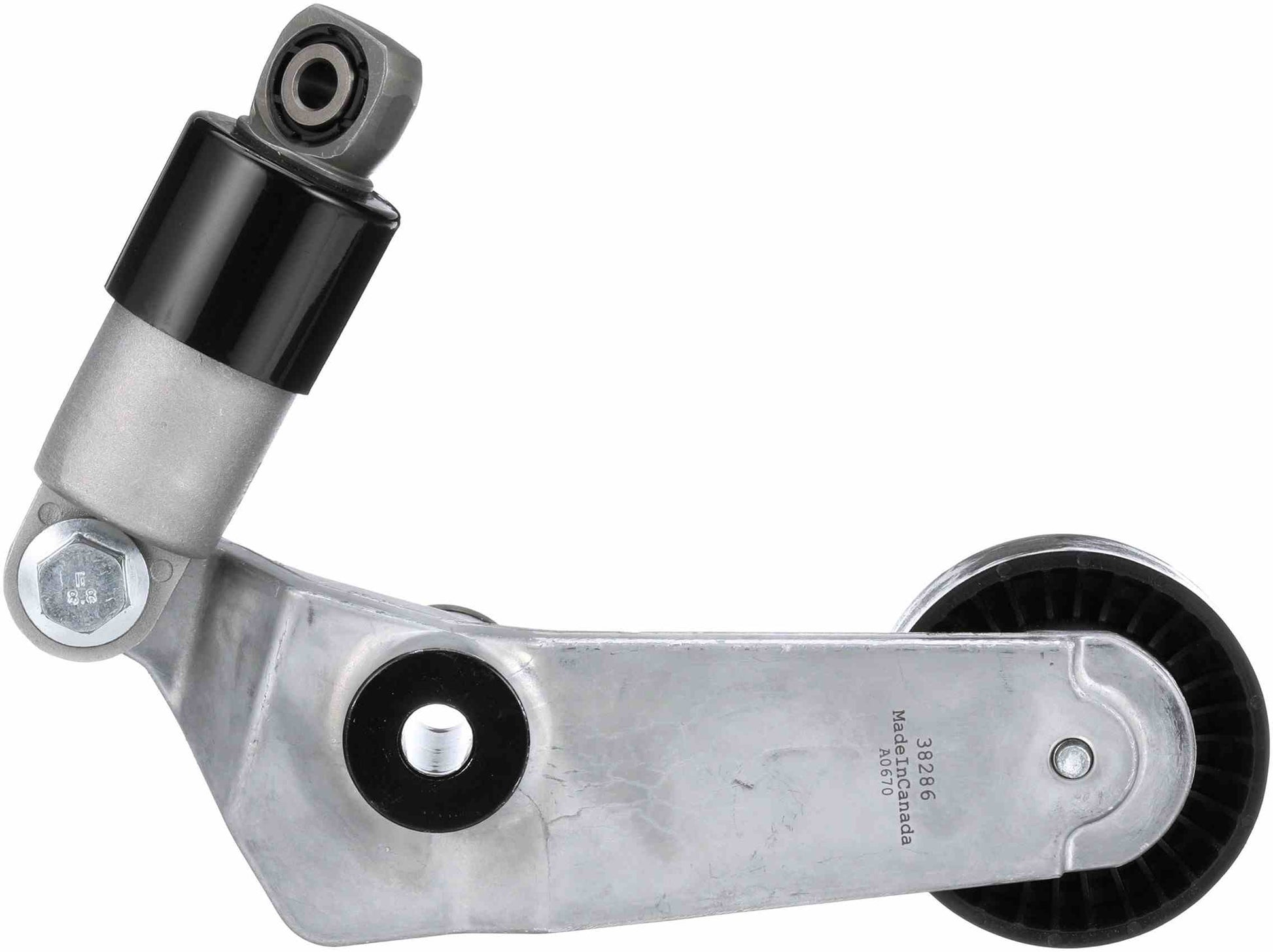 Back View of Accessory Drive Belt Tensioner Assembly GATES 38286