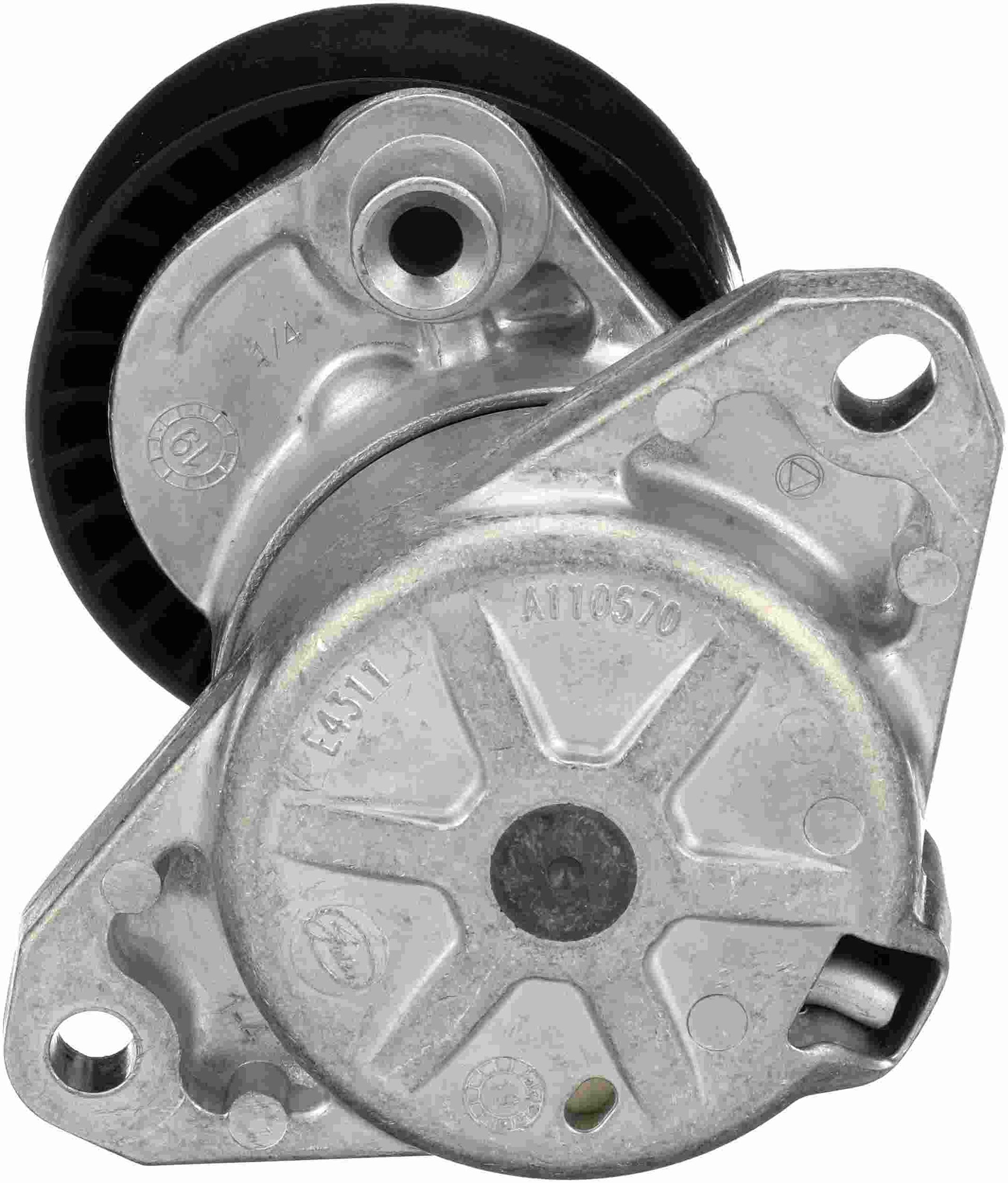 Back View of Accessory Drive Belt Tensioner Assembly GATES 38319