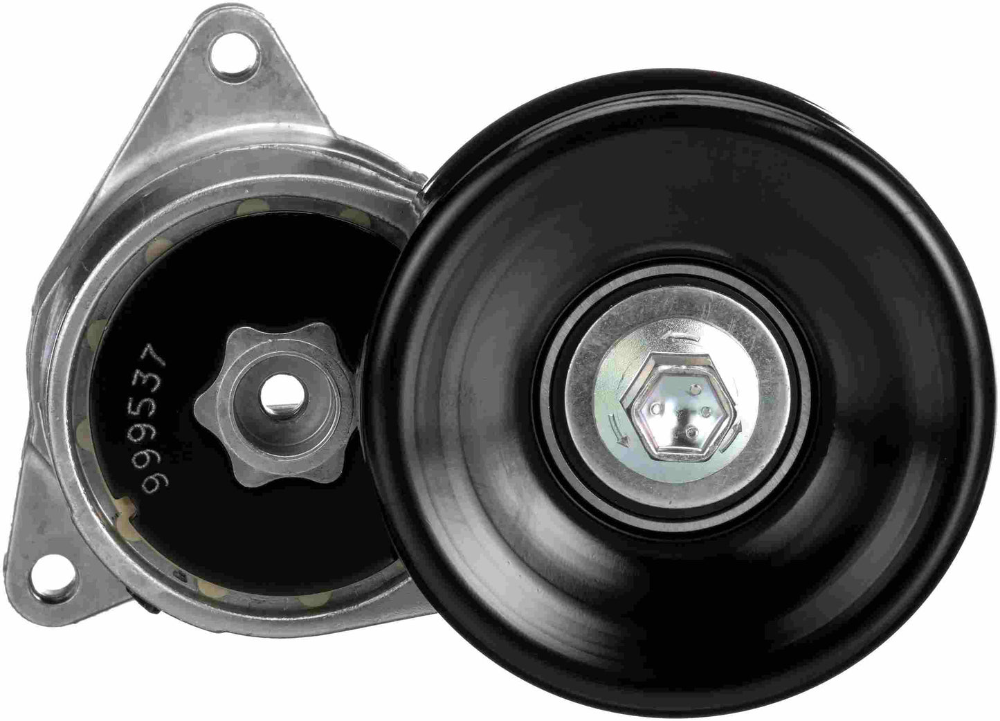 Front View of Accessory Drive Belt Tensioner Assembly GATES 38327