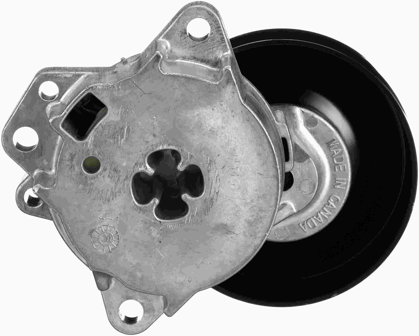 Back View of Accessory Drive Belt Tensioner Assembly GATES 38340