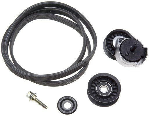 Back View of Serpentine Belt Drive Solution Kit GATES 38342K