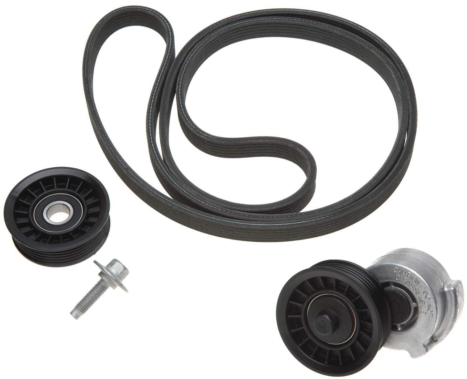 Top View of Serpentine Belt Drive Solution Kit GATES 38342K