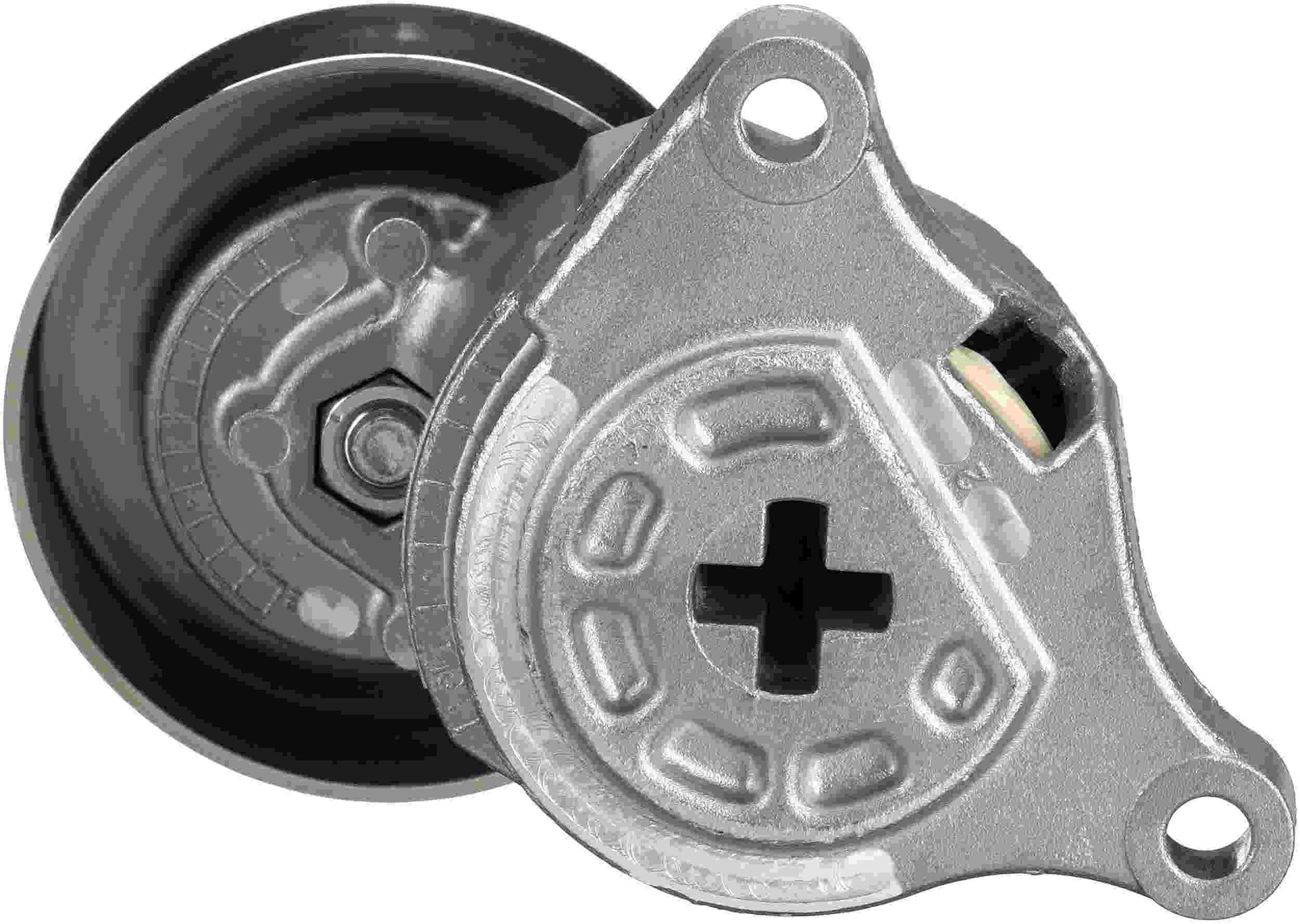 Back View of Accessory Drive Belt Tensioner Assembly GATES 38489