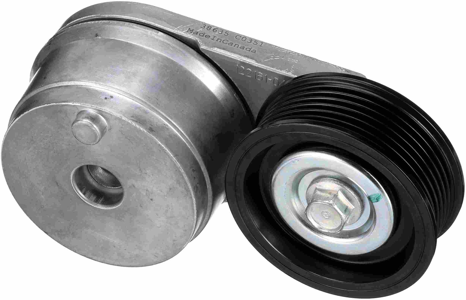 Angle View of Accessory Drive Belt Tensioner Assembly GATES 38635