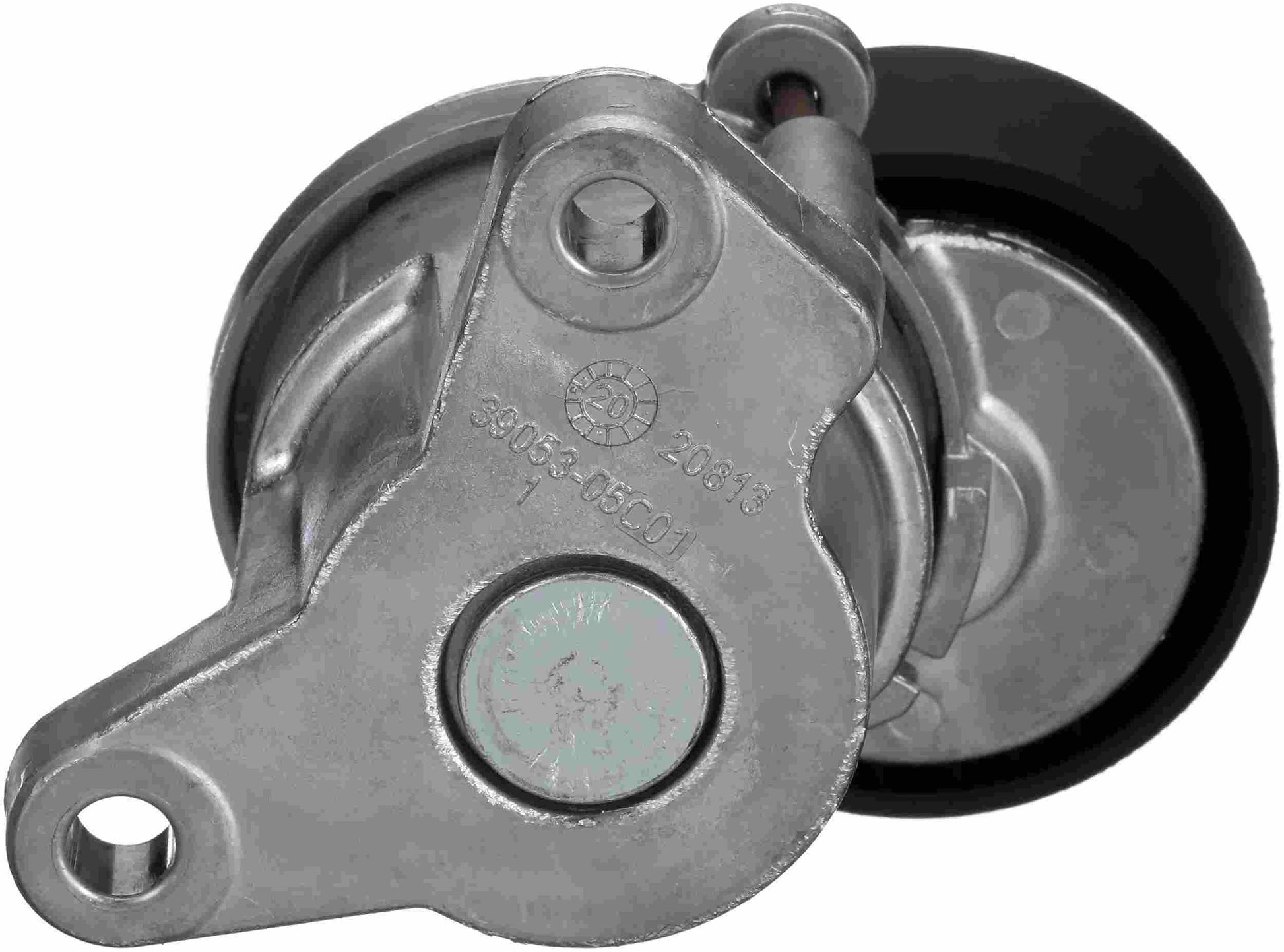 Back View of Accessory Drive Belt Tensioner Assembly GATES 39053