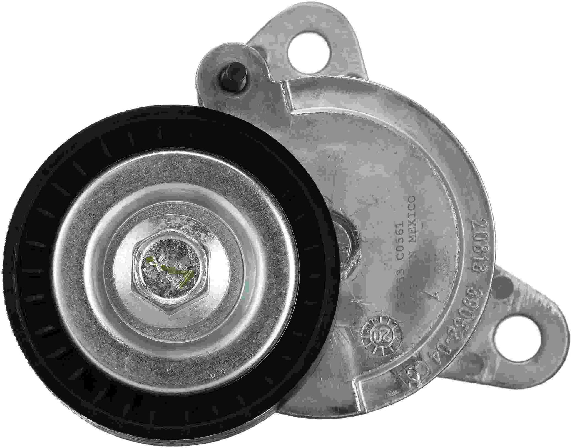 Front View of Accessory Drive Belt Tensioner Assembly GATES 39053